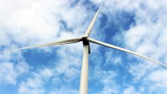 Beatrice offshore wind farm during construction, August 2018.