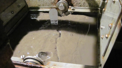 Sample of mud collected from the seabed for the analysis of Hg, Cd and Pd. The sample was collected using a Day grab Sample of mud collected from the seabed for the analysis of Hg, Cd and Pd. The sample was collected using a Day grab