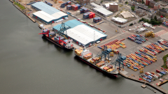 Greenock Ocean Terminal. © Clydeport Operations Limited.